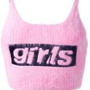 ISO: Alexander Wang "girls" knitted crop top